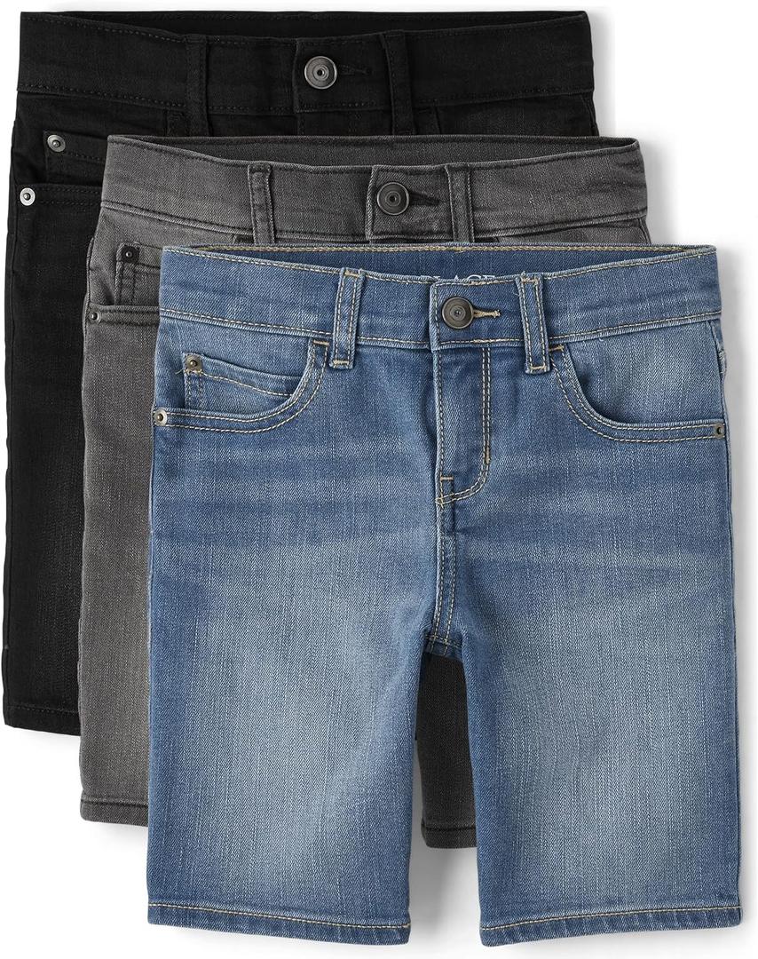 The Children's Place Boys Denim Shorts,10