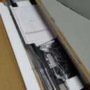 GRLEAF 39" Adjustable Height Narrow Console Table with Power Outlets, Long Sofa Table with Charging Station Behind Couch Table Skinny Entryway Table for Living Room, Hallway and Office  Rustic Brown