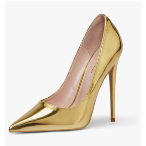 Elisabet Tang High Heels, Women Pumps Pointed Toe Stilettos 4.7 inch/12cm Sexy Heels Party Shoes, 9