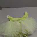 Tutu.kk Toddler Girls Ballet Skirted Leotards Strap Tutu Dress Party Outfits for Dance 18Months to 7t (6-8 Years, Fruit Green)