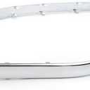 Chrome Saddlebag Side Trim Molding for Honda Gold Wing GL1800 2001-2017, ABS Plastic Fairing Cowl Edge Molding Trim Cover Strips Side Panel Accent Protector Accessories