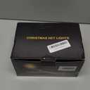 Led Net Lights Christmas Lights Outdoor 200Led 9 ftx 6ft Upgraded WarmWhite Christmas Net Lighting, Waterproof 5mm LED Wide Angle Outdoor Indoor Mesh Net Light for Trees, Bushes, Shrubs Decorations