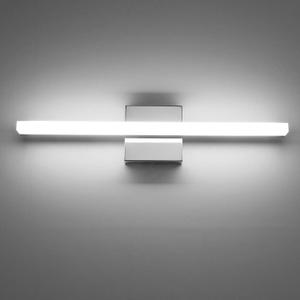 Combuh LED Vanity Lights Bar 24 Inch Bathroom Light Fixtures 14W IP44 Over Mirror Lighting Indoor Wall Sconces Modern Cool White 6000K for Washroom