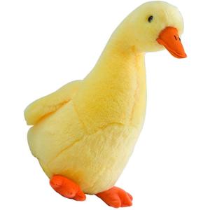 LUOZZY Duck Stuffed Animal Plush Toys for Kids Soft Lovely Duck Animal Doll for Home Nursery Room (32CM Yellow)