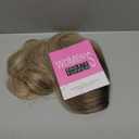 Molefi Hair Toppers for Women with Thinning Hair,18 Inch Long Layered Topper,Add Volume Synthetic Wiglets Pieces For Women 6.5"x6.5"Large Base for Daily Use (Mix Blonde with Dark Root)