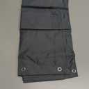 ALYVIA SPRING Extra Long Fabric Shower Curtain Liner Waterproof - 72" x 96", Soft & Lightweight X-Long Shower Curtain with 3 Magnets, Machine Washable - 72x96, Grey