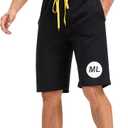 Men's Lounge Shorts with Deep Pockets, Loose-Fit Athletic Shorts for Running, Workout, Training, Basketball - Comfortable (S)