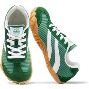 Barefoot Shoes Women Casual Sneakers,Wide Toe Box Shoes Women Zero Drop Barefoot Shoe Men,Minimalist Trail Running Shoe,Non-Slip Lightweight Breathable Comfortable Fashion Walking Hiking Shoes Unisex (9.5-10 Women/8-8.5 Men, Green)