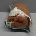 ECOWISH Women Long Puffer Vest: Fall Zip up Reversible Fleece Jacket 2025 Winter Warm Sleeveless Hooded Coat with Pockets (Medium, Brown)