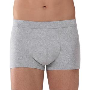 REELINDRY Mens Incontinence Underwear Washable Leakproof Protection Boxer Briefs 2.3 oz Light Absorbency Bladder Control1 Pack (Light Gray, M)