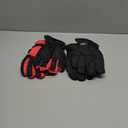 SATINIOR 2 Pairs Kids Waterproof Winter Snow Gloves Ski Gloves for Boy Girl Outdoor Warm Thickening Snowboar (6-10 Years, Cute Pink, Black)