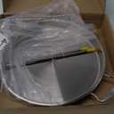 DAKOS Upgraded Thicken Stainless Vertical Skewer Griddle, Barbecue Grill Stand, Vertical Skewer Grill, Great for Tacos Al Pastor, Tacos, Whole Chicken (15.27 x 13.39 x 2.83)