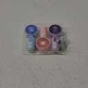 Mini Portable Fan 3 Pack, Cute Handheld Battery Operated Lightweight Small Personal Fan with 3 Speeds and USB Rechargeable Eyelash Fans for Stylish Girl Kids Women Men Office Outdoor Travel Camping (Blue & Pink & Purple)