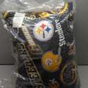 PITTSBURGH STEELERS LONG PILLOW, BLACK