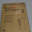 Bonsenkitchen Immersion Handheld Blender with Whisk, 20-Speed & Turbo Mode Hand Blender Stick 500W, 304 Stainless Steel Hand Blender for Soup, Smoothie, Puree, Baby Food (2-in-1)