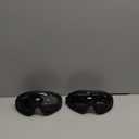 OXG 2 Pairs Motorcycle Goggles Fit Helmet, ATV Ski Goggles Anti-UV Dustproof Windproof Dirt Bike Goggles for Youth Men Women (Black)