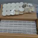 Cube Wire Grid, 6-Cube, 12 x 12-Inches, White | Stackable, Storage Shelves
