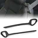 Pair Seat Belt Extension Guide Holder Compatible with 2014-2021 Ford Mustang EcoBoost GT Safety Accessories