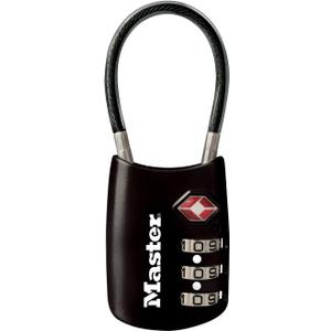 Master Lock TSA Set Your Own Combination Luggage Lock, TSA Approved Lock with Code for Luggage, Bags, Suitcase, and Backpacks, (Color May Vary), 4688D