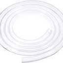 uxcell PVC Tubing, 18mm ID x 23mm OD - 10 Feet Long Clear Vinyl Water Pipe, Lightweight Plastic Flexible Water Pipe for Aquaponics, Air Hose, Irrigation