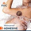 Fixic G7 Over Patches - 25 Pack - Premium Adhesive Patches Compatible with Dexcom G7 & Stelo CGMs - Waterproof Adhesive - Pre-Cut Back Paper - Long Fixation for Your Sensor! (Upgraded, Coffee)