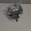 12 Piece Floating 3D Scary Halloween Bats Decor, Inflatable Rubber Bats with Colorful Eyes for Tree Porch Yard