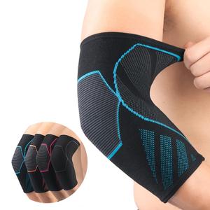 Arm Supports Sleeve,Elbow Compression Sleeve (1 Pair)Tennis Elbow Braces For Tendonitis And Tennis Elbowarm Supports Sleeves Golfertennis Elbow Relief For Women & Men,Elbow Sleeve For Weightlifting (Small, Black/Blue)