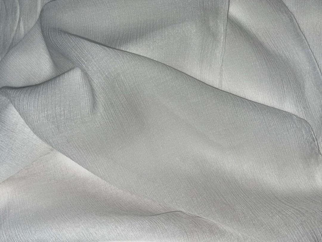 White Cotton Chiffon ~ 40" Wide Natural