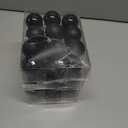 2 x Emopeak 24Pcs Christmas Balls Ornaments for Xmas Christmas Tree - 4 Style Shatterproof Christmas Tree Decorations Hanging Ball for Holiday Wedding Party Decoration (Black, 1.6"/4.2CM)