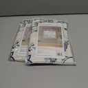 2 x Colette Lined Rod Pocket Valance (52"W x 17"L (Pack of 1), Denim)