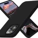 Cordking Designed for iPhone 16 Case Pro, Silicone Ultra Slim Shockproof Protective Phone Case with [Soft Anti-Scratch Microfiber Lining], 6.1 inch, Black