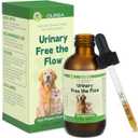Cat and Dog Bladder Crystals Treatment or Stone, Bladder Kidney Stones Dissolver for Pet, Cat Dog Urinary Tract Supplements for Kidney and Bladder Stones, Urinary Free The Flow, 2 fl oz (59ml)