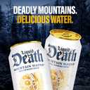 Liquid Death Still Mountain Water, Real Mountain Source, Ice-Cold Cans, Infinitely Recyclable, 12 Fl Oz (Pack of 12)