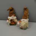 Thanksgiving Decorations for Home - Fall Decor - Cute Thanksgiving Gnomes Plush Doll for Office, Indoor, Living Room, Tiered Tray, Harvest Table Supplies - Autumn Birthday Gifts Basket Ideas for Women