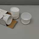 Amazon.com : TDHDIKE 25 Pcs Plastic Planters Indoor Flower Plant Pots, Mini Flower Seedlings Nursery Pot with Pallet, Modern Decorative Gardening Containers (White, 25) : Patio, Lawn & Garden