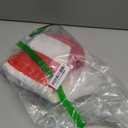 Nicky Bigs Novelties LightUp Elf Hat Peppermint Candy Stripe Elfs Hats  Long Bendable Red And White Christmas Santa Costume Cap with LED Pom Pom  One Size