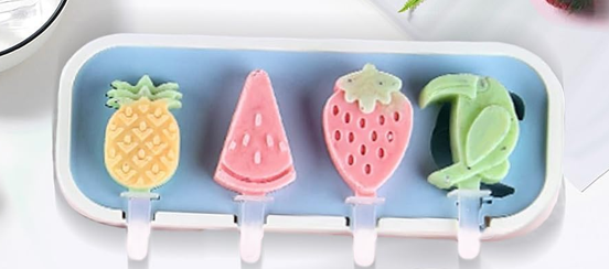 Silicone Fruit Pop Mold 2 Pack