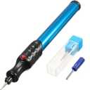 DIY Engraving Pen Engraver Machine Electric Precision Pens Cordless Mini Carving Tools Replaceable Diamond Tip Bit for Jewelry Metal Glass Wood Ceramics Stone