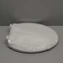 Toilet Seat, Elongated Toilet Seat with Toddler Seat Built in, Potty Training Toilet Seat Elongated Fits Both Adult and Child, with Slow Close and Magnets- Elongated (White)