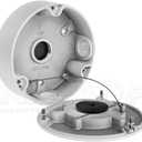 PFA130-E Waterproof Junction Box for Indoor/Outdoor Dome and Bullet Camera (White (with Cable Gland))