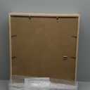 upsimples 16x20 Picture Frame Set of 5, Display Pictures 11x14 with Mat or 16 x 20 Without, Wall Gallery Poster Frames, Natural