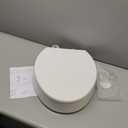 KOHLER 25875-0 Hyten 3" Height, Elevated Soft Close Elongated Toilet Seat, Contoured Seat with Grip-Tight Bumpers, Quick-Attach Hardware, No Slam Toilet Seat, White