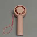 Aecooly Portable Handheld Turbo Fan [24H Max Cooling Time], 5 Speeds USB Rechargeable Mini Personal Battery Operated Small Pocket Cooling Fan GIfts for Women, Travel, Home, Office, Beach, Lash -Pink