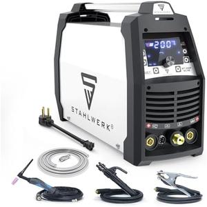 200A AC/DC Aluminum TIG Welder Pulse Digital ARC/TIG 110V/220V Dual Voltage Inverter Welding Machine