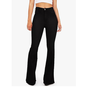 KDF Flare Jeans for Women Women's Bootcut Bell Bottom Jeans High Waisted Stretch Slimming Bell Bottoms Jeans 10