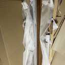 NTC Lupin Wooden Bed Frame with Headboard and Natural Rattan, Solid Oak/Rubber Wood Foundation with Silent Slats, 1000 Lb Capacity, Effortless Assembly (Natural Cane - Dark Walnut, King)