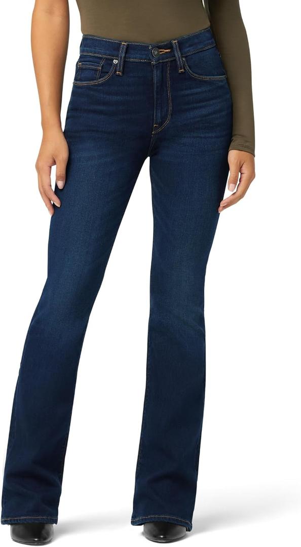 Hudson Women's Barbara High Rise Petite Bootcut Jean (26, Requiem)