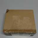 5" Backset Latch Keyed Entry Door Knob with Lock, Standard Square Interface Entrance Ball Doors Knobset Lockset, Matte Black