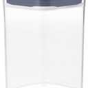 OXO Good Grips POP Container - Airtight Food Storage - Small Square Short 1.1 Qt Ideal for 1 lb of brown sugar or confectioner's sugar