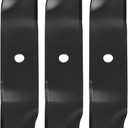 942-04417 High Lift Blades Compatible with MTD/Cub Cad et 48" Cut Decks, Cub Cad et GT-2148 Z-Force L48, Craft sman Z8200, Replace 742-04417 01005336 01005336P 02005017 942-04417A,3 Pack